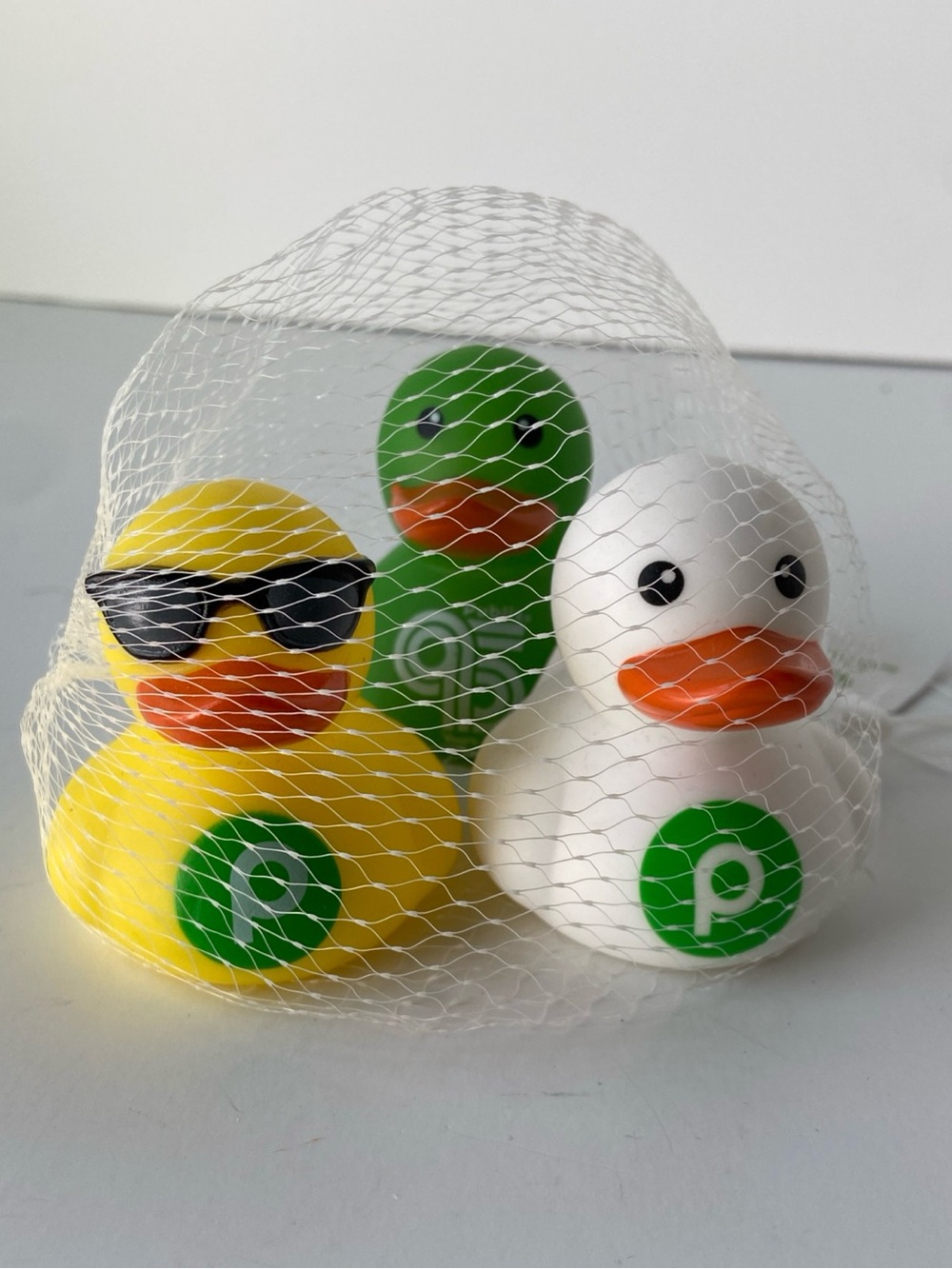 Publix 95th Anniversary Rubber Ducks Set of 3 Rubber Duckies Jeep Pub Sun